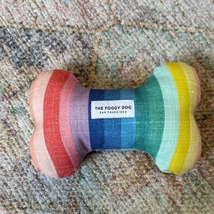 The Foggy Dog- Over The Rainbow Dog Toy *NWOT